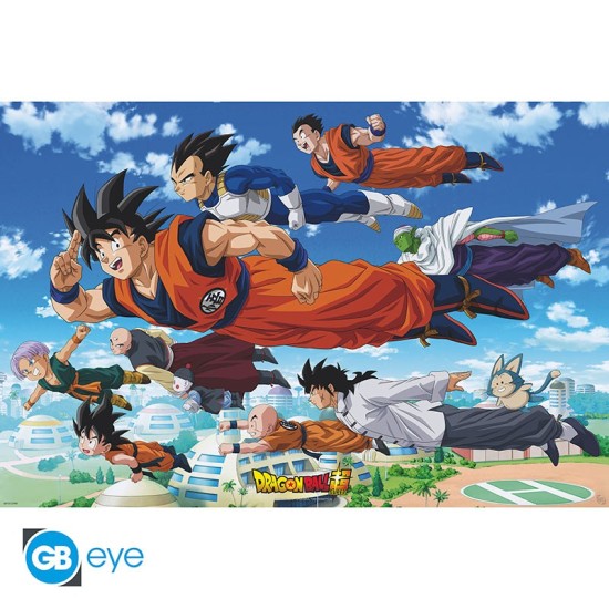 ABYstyle Dragon Ball Poster Maxi 91.5 x 61 cm - Goku's Group - Plakāts