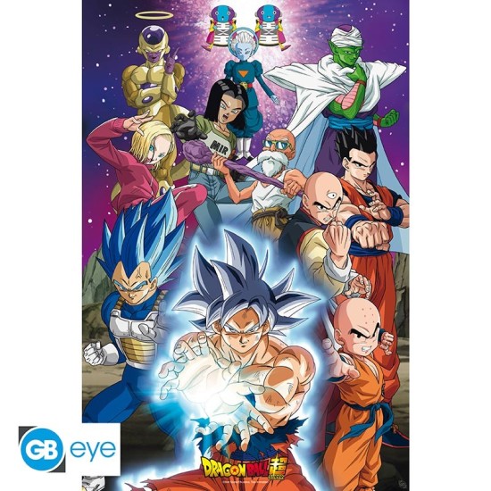 ABYstyle Dragon Ball Super Poster Maxi 91.5 x 61 cm - Universe 7 - Plakāts