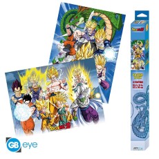 ABYstyle Dragon Ball Z Poster Chibi Set (2 pcs.) 52 x 38 cm - Groups