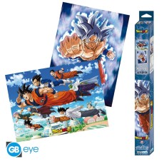ABYstyle Dragon Ball Super Poster Chibi Set (2 pcs.) 52 x 38 cm - Goku & Friends