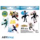 ABYstyle My Hero Academia Stickers 2 sheets / 16 x 11cm - Heroes Villains - Uzlīmju komplekts