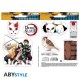 ABYstyle Demon Slayer Stickers 2 sheets / 16 x 11cm - Slayers - Uzlīmju komplekts