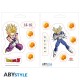 ABYstyle Dragon Ball Z Stickers 2 sheets / 16 x 11cm - Gohan & Trunks - Uzlīmju komplekts