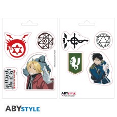 ABYstyle FullMetal Alchemist Stickers 2 sheets / 16 x 11cm - Alchemists