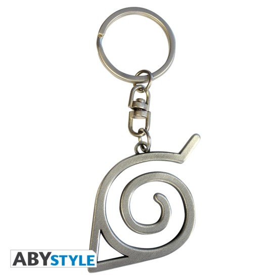 ABYstyle Naruto Shippuden Keychain - Konoha - Metālisks atslēgu piekariņš