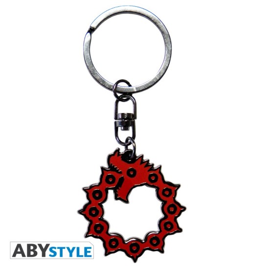 ABYstyle The Seven Deadly Sins Keychain - Emblem - Metālisks atslēgu piekariņš