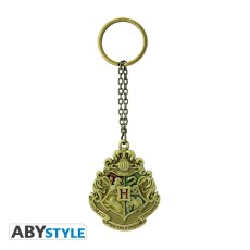 ABYstyle Harry Potter Keychain - Hogwarts Crest - Metal keychain