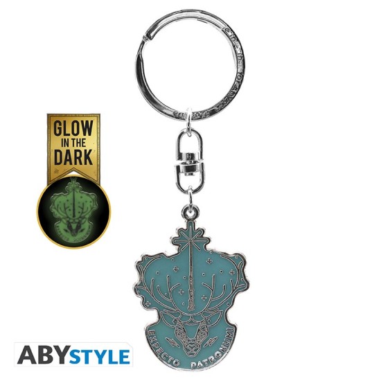 ABYstyle Harry Potter Keychain - Expecto Patronum - Metālisks atslēgu piekariņš