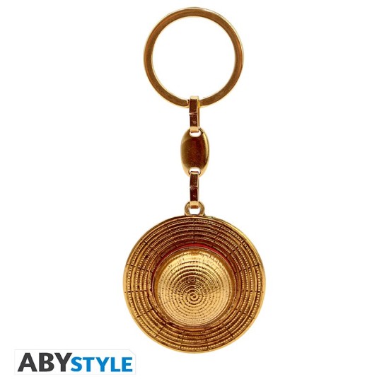 ABYstyle One Piece Keychain - Strawhat Made in France - Metālisks atslēgu piekariņš