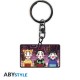 ABYstyle Demon Slayer Keychain - Sumiko / Zenko / Inoko - Metālisks atslēgu piekariņš