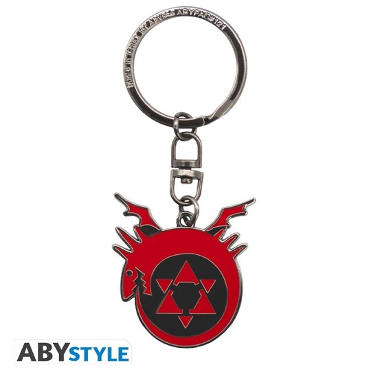 ABYstyle FullMetal Alchemist Keychain - Ouroboros - Metālisks atslēgu piekariņš