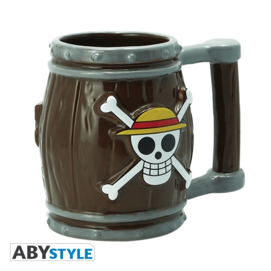 ABYstyle One Piece 3D Dolomite Mug 350ml - Barrel - Krūze