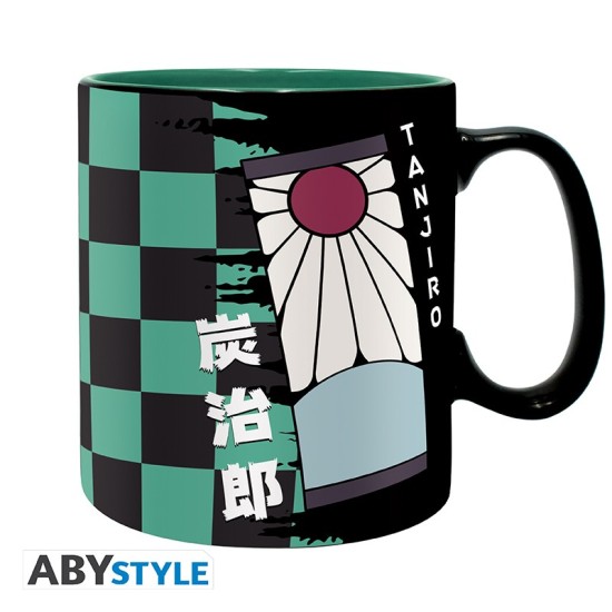 ABYstyle Demon Slayer Ceramic Mug 460ml - Tanjiro Earring - Krūze