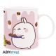 ABYstyle Molang Ceramic Mug 320ml - Milk & Cookies - Krūze