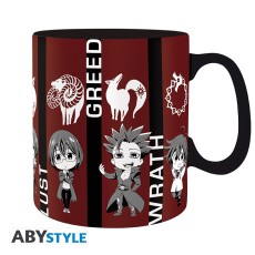 ABYstyle The Seven Deadly Sins Ceramic Mug 460ml - Chibi sins
