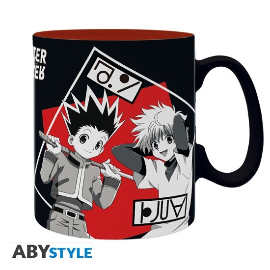 ABYstyle Hunter x Hunter Ceramic Mug 460ml - Gon's group - Krūze