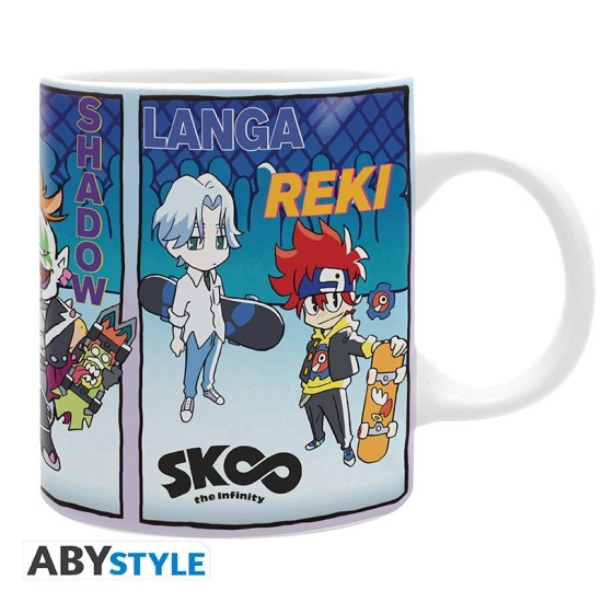 ABYstyle SK8 the Infinity Ceramic Mug 320ml - Chibi Characters - Krūze