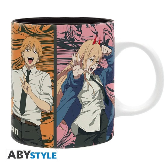 ABYstyle Chainsaw Man Ceramic Mug 320ml - Devil Hunters - Krūze