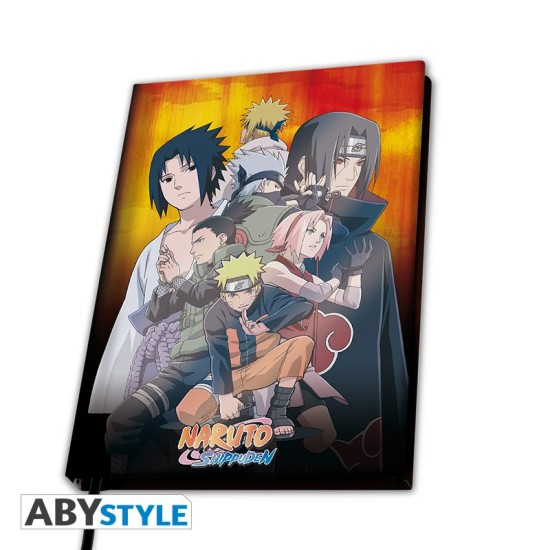 ABYstyle Naruto Shippuden A5 Notebook 21 x 15cm - Konoha group - Klade