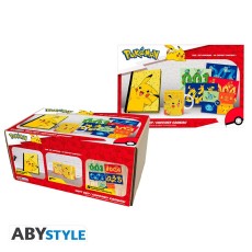 ABYstyle Pokemon Gift Set Mug 320 ml / A5 Notebook / Postcards - Pikachu