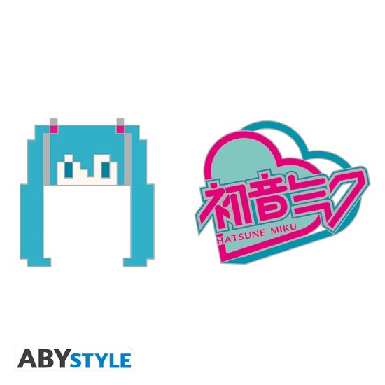 ABYstyle Hatsune Miku Pin Badge Pack (2 pcs.) - Hatsune Miku - Piespraude