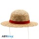 ABYstyle One Piece Luffy Straw Hat (Adult Size) - Salmu cepure