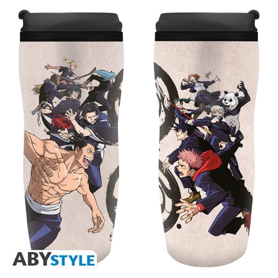 ABYstyle Jujutsu Kaisen Thermos Mug 355ml - Tokyo vs Kyoto - Termokrūze