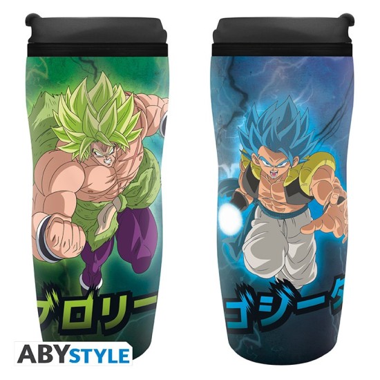 ABYstyle Dragon Ball Broly Thermos Mug 355ml - Broly vs Gogeta - Termokrūze