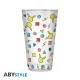 ABYstyle Pokemon Large Glass 400ml - Pikachu pattern - Glāze