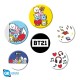 ABYstyle BT21 Pin Badge Pack (6 pcs.) - Mix - Piespraude