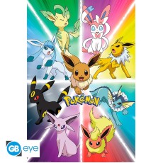 ABYstyle Pokemon Poster Maxi 91.5 x 61 cm - Eevee Evolution