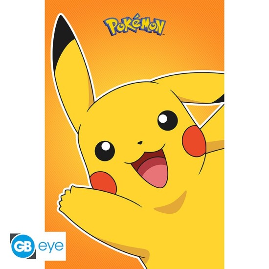 ABYstyle Pokemon Poster Maxi 91.5 x 61 cm - Pikachu - Plakāts