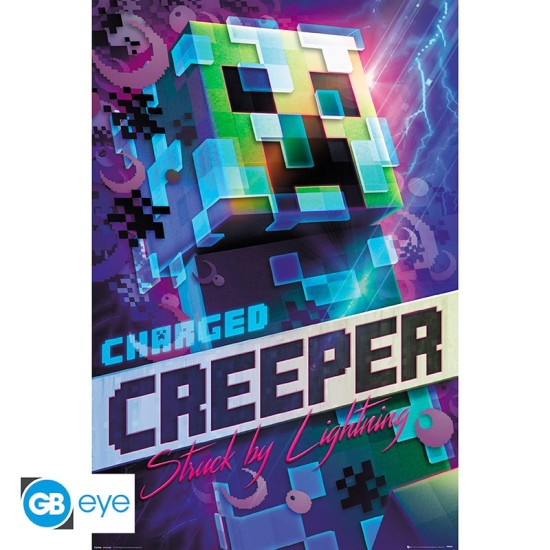 ABYstyle Minecraft Poster Maxi 91.5 x 61 cm - Creeper - Plakāts