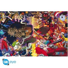 ABYstyle One Piece Poster Maxi 91.5 x 61 cm - 1000 logs Final Fight