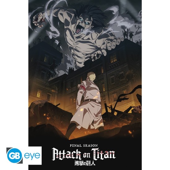 ABYstyle Attack on Titan Poster Maxi 91.5 x 61 cm - Key Art S4 - Plakāts