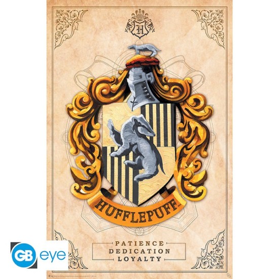 ABYstyle Harry Potter Poster Maxi 91.5 x 61 cm - Hufflepuff - Plakāts