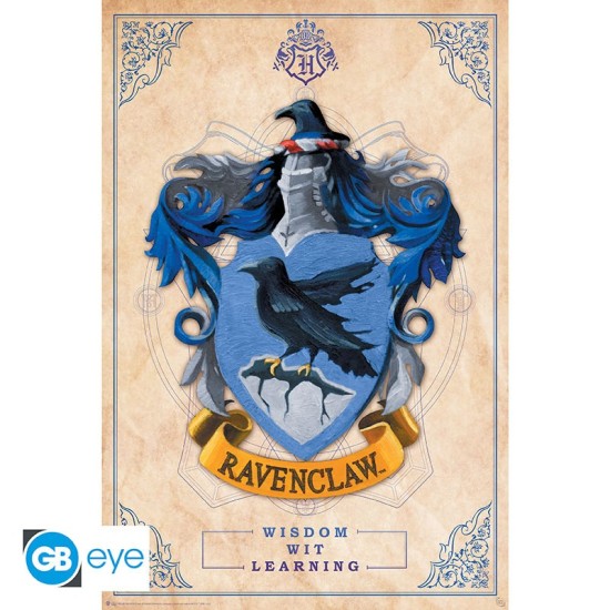 ABYstyle Harry Potter Poster Maxi 91.5 x 61 cm - Ravenclaw - Plakāts