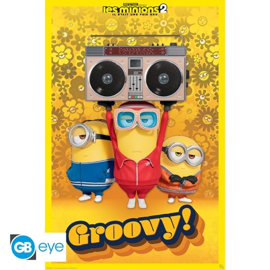 ABYstyle Minions Poster Maxi 91.5 x 61 cm - Groovy! - Plakāts