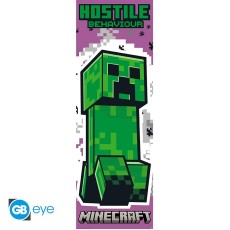 ABYstyle Minecraft Door Poster 53 x 158 cm - Creeper - Плакат на двери