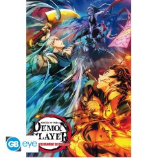 ABYstyle Demon Slayer Poster Maxi 91.5 x 61 cm - Key Art 2