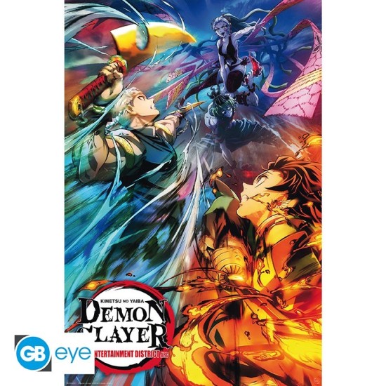 ABYstyle Demon Slayer Poster Maxi 91.5 x 61 cm - Key Art 2 - Plakāts