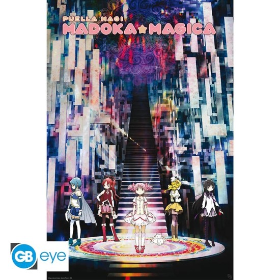 ABYstyle Puella Magi Madoka Magica Poster Maxi 91.5 x 61 cm - Key Art - Plakāts