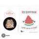 ABYstyle Ed Sheeran Stickers 2 sheets / 16 x 11cm - Set 1 - Uzlīmju komplekts