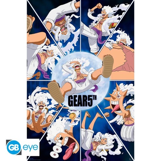 ABYstyle One Piece Poster Maxi 91.5 x 61 cm - Gear 5th Looney - Plakāts
