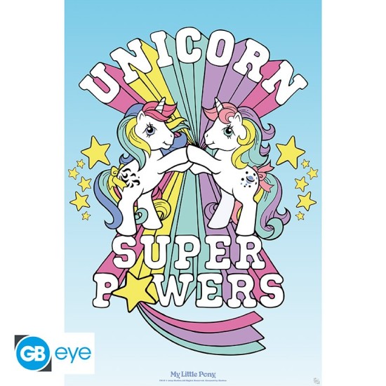 ABYstyle My Little Pony Poster Maxi 91.5 x 61 cm - Unicorn Super Powers - Plakāts