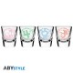 ABYstyle Sailor Moon Shot Glass 50ml (4 pcs.) - Characters - Šotu glāzes