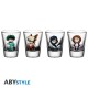 ABYstyle My Hero Academia Shot Glass 50ml (4 pcs.) - Heroes - Šotu glāzes