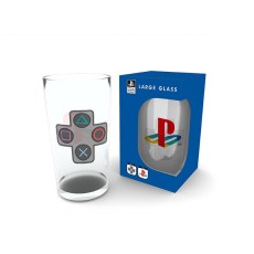 ABYstyle PlayStation Large Glass 400ml - Buttons