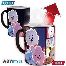 ABYstyle BT21 Heat Change Ceramic Mug 320ml - Times Square