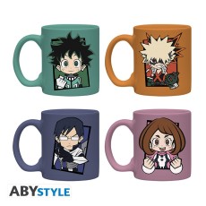 ABYstyle My Hero Academia Set 4 Espresso Mug 110ml - Chibi - Krūze